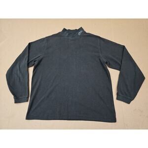 Vintage BMW Motorcycles Turtleneck Sweater Pullover Knit Combed Cotton Large